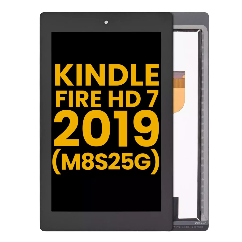 LCD Assembly Without Frame For Amazon Kindle Fire HD 7 2019 (M8S26G) (Refurbished) (All Colors)