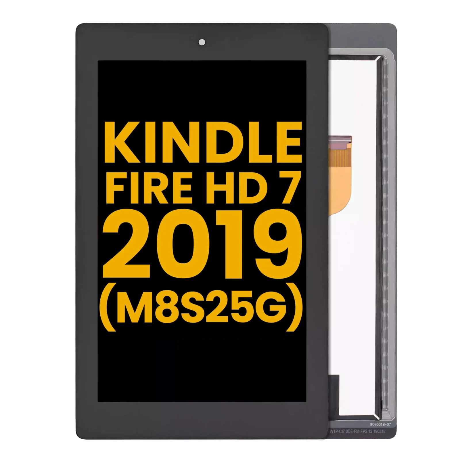 LCD Assembly Without Frame For Amazon Kindle Fire HD 7 2019 (M8S26G) (Refurbished) (All Colors)