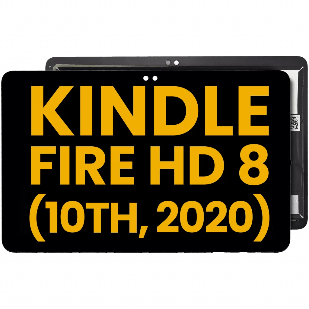 LCD Assembly Without Frame For Amazon Kindle Fire HD 8 (10th Gen, 2020) (Refurbished) (All Colors)