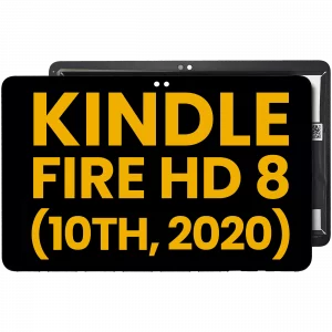 LCD Assembly Without Frame For Amazon Kindle Fire HD 8 (10th Gen, 2020) (Refurbished) (All Colors)