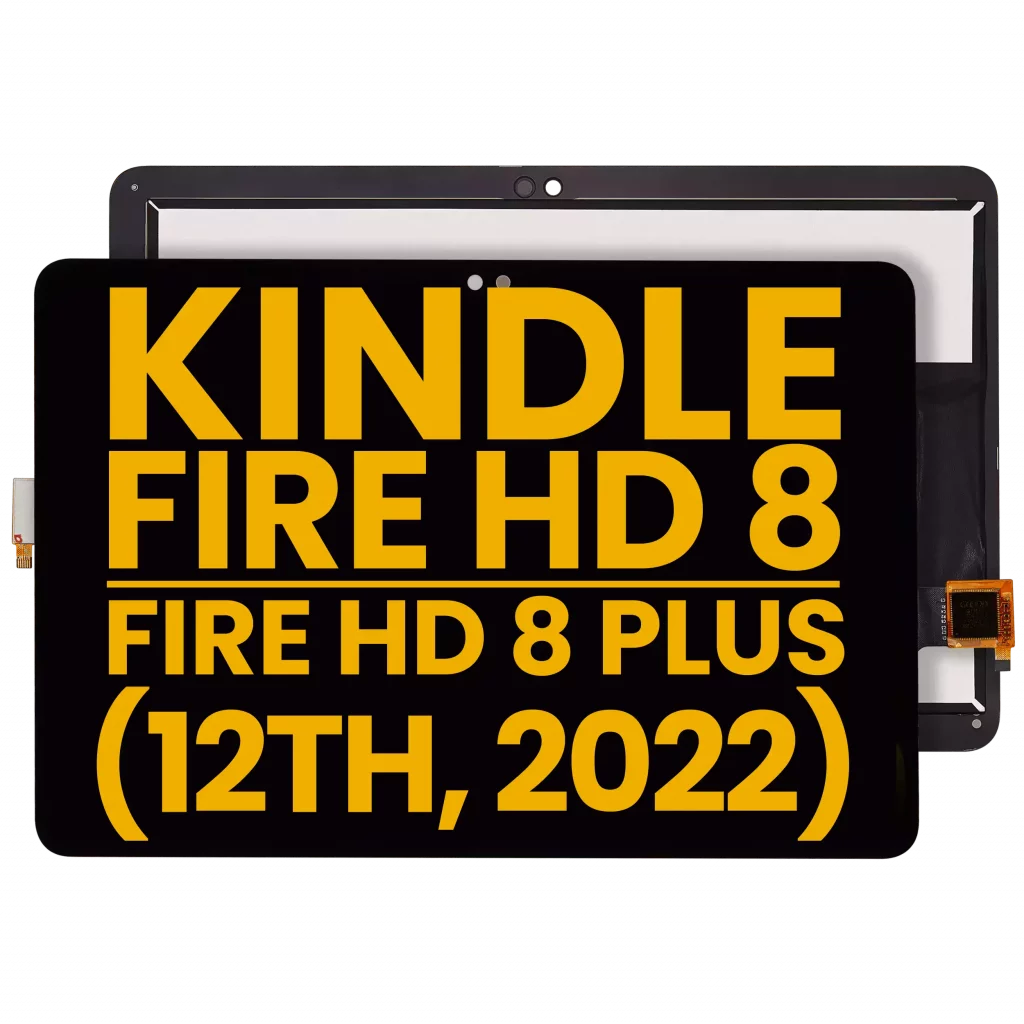 LCD Assembly Without Frame For Amazon Kindle Fire HD 8 (12th Gen, 2022) / HD 8 Plus (12th Gen, 2022) (Refurbished) (All Colors)