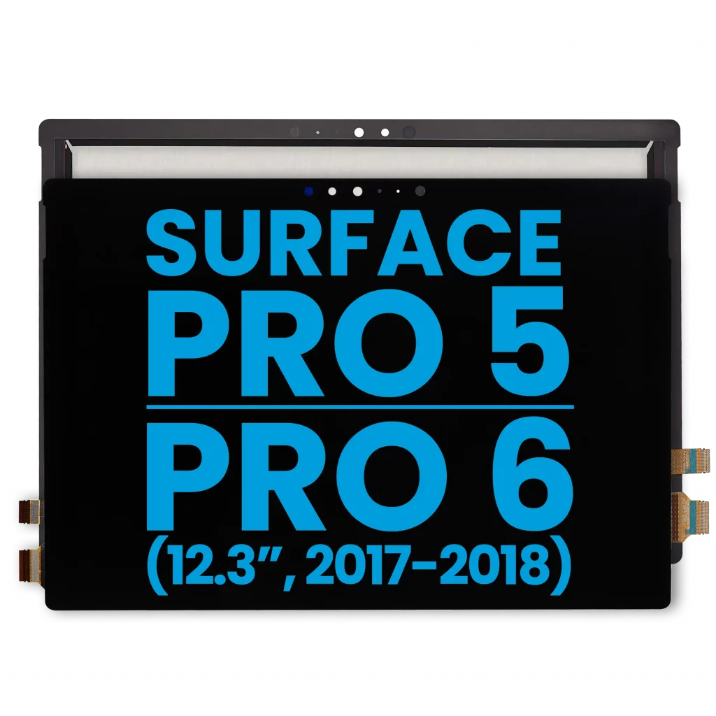 LCD Assembly With Digitizer For Microsoft Surface Pro 5 (1796) / Surface Pro 6 (1807) (Aftermarket) (Black)