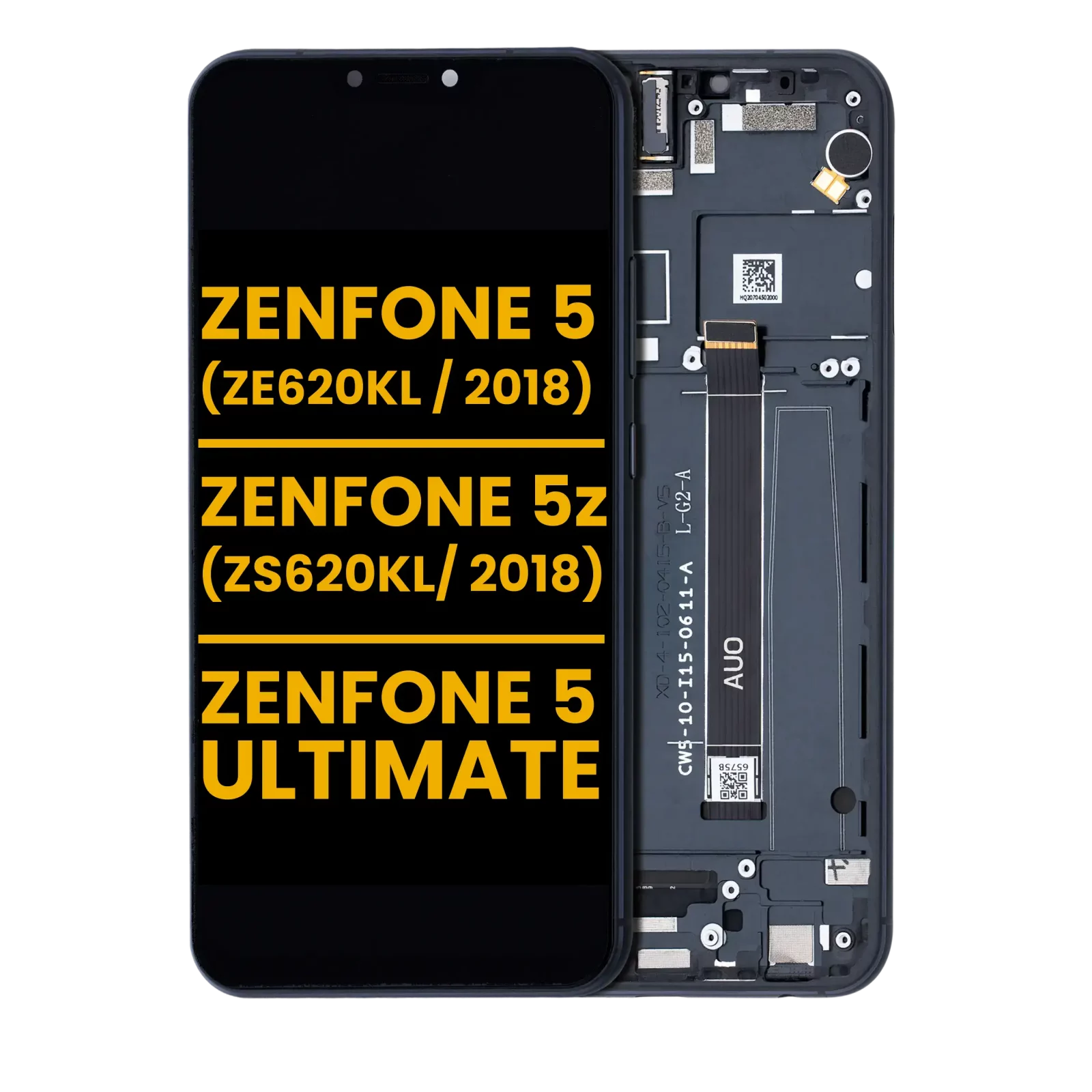 LCD Assembly Without Frame For Asus ZenFone 5 (ZE620KL / 2018) / 5z (ZS620KL / 2018) / Asus ZenFone 5 Ultimate (Refurbished) (All Colors)