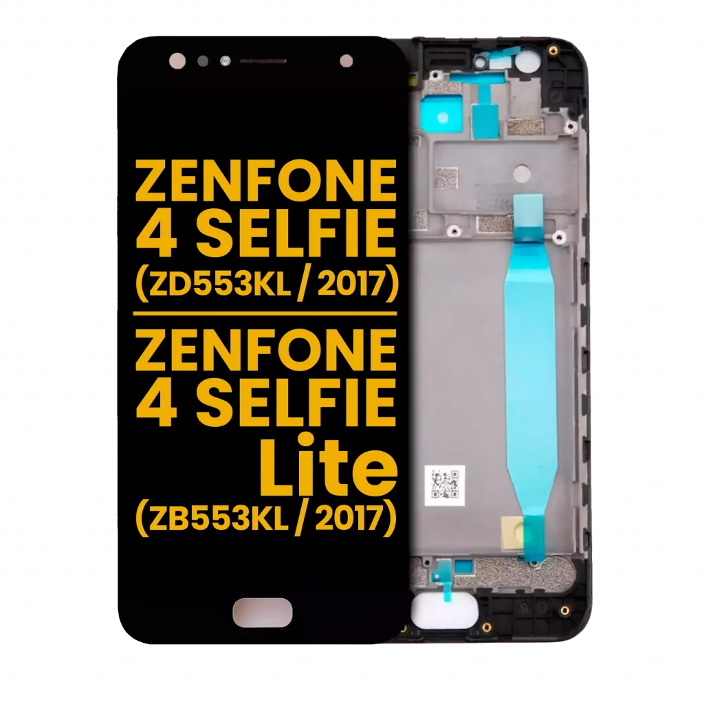 LCD Assembly With Frame For Asus ZenFone 4 Selfie (ZD553KL / 2017) / ZenFone 4 Selfie Lite (ZB553KL / 2017) (Refurbished) (Black)