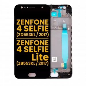 LCD Assembly With Frame For Asus ZenFone 4 Selfie (ZD553KL / 2017) / ZenFone 4 Selfie Lite (ZB553KL / 2017) (Refurbished) (Black)