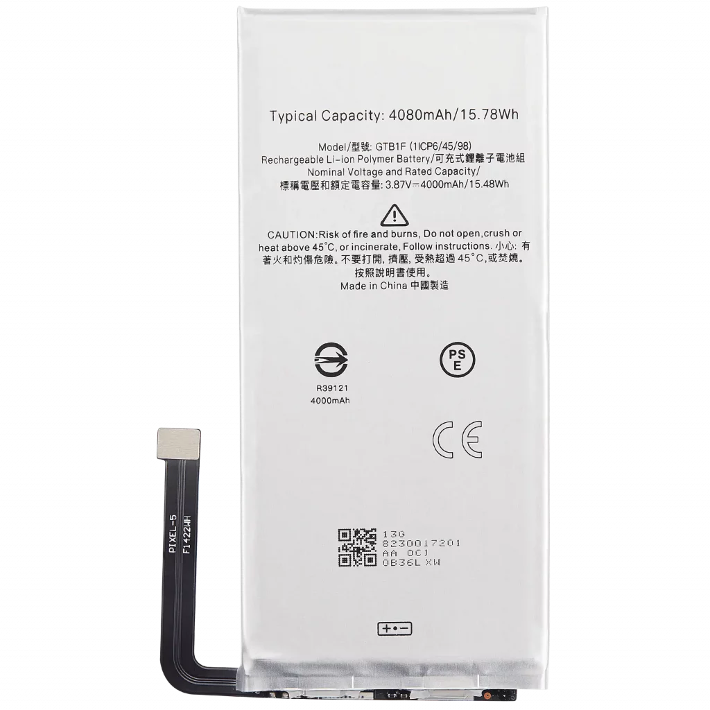 Replacement Battery For Google Pixel 5 (GTB1F)