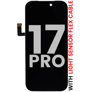 OLED Assembly Compatible For iPhone 17 Pro With Light Sensor Flex Cable (Used OEM Pull: Grade A)