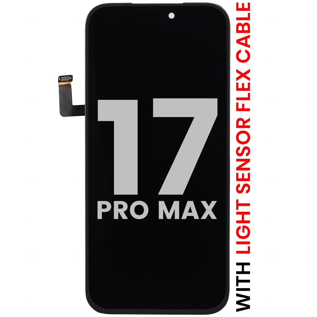 OLED Assembly Compatible For iPhone 17 Pro Max With Light Sensor Flex Cable (Used OEM Pull: Grade A)