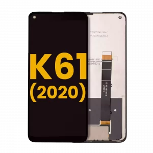LCD Assembly Without Frame For LG K61 (2020) (Refurbished) (Black)