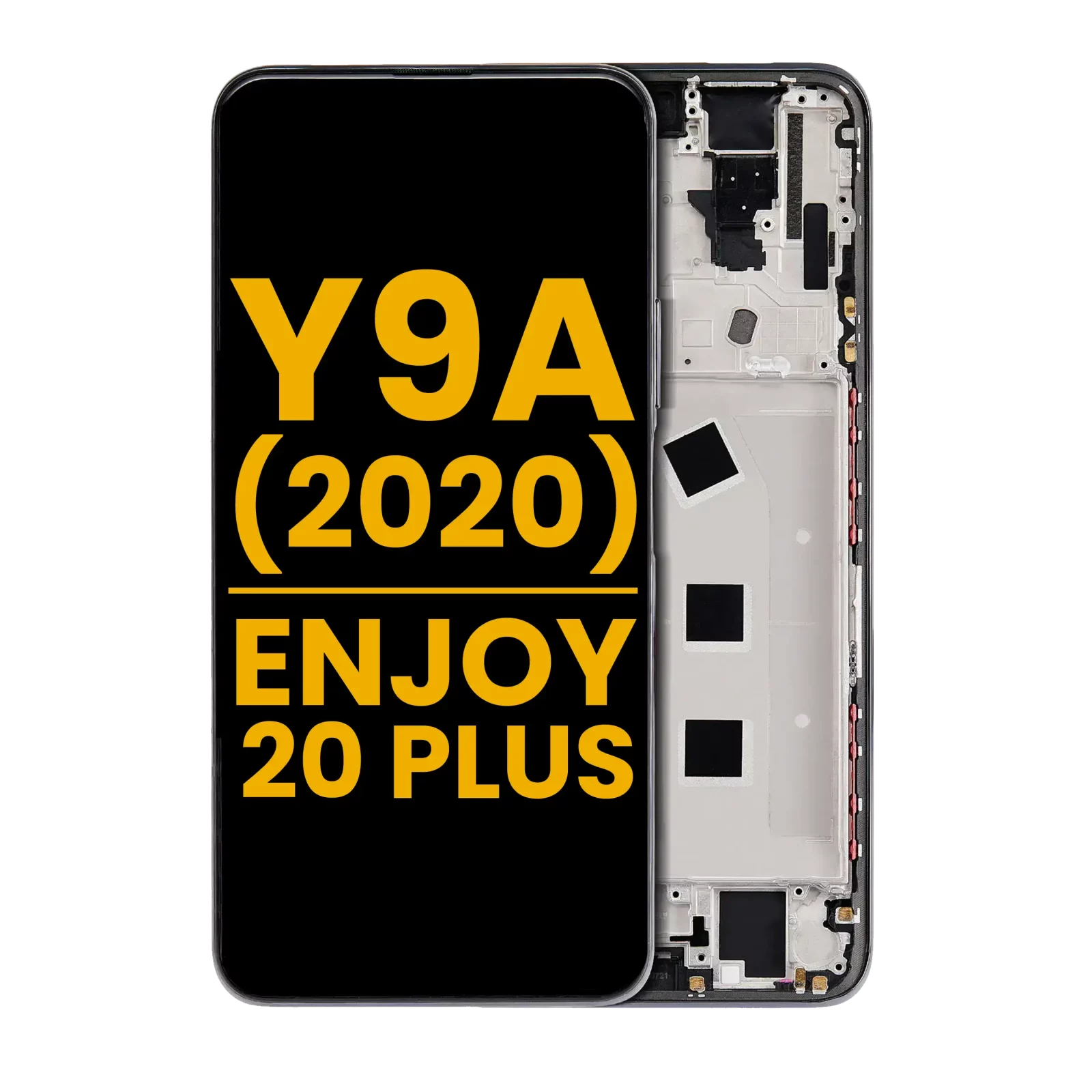 LCD Assembly With Frame For Huawei Y9a / Huawei Enjoy 20 Plus 5G (Refurbished) (Black)