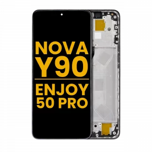 LCD Assembly With Frame For Huawei Nova Y90 / Enjoy 50 Pro (Refurbished) (Midnight Black)