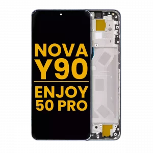 LCD Assembly With Frame For Huawei Nova Y90 / Enjoy 50 Pro (Refurbished) (Crystal Blue)