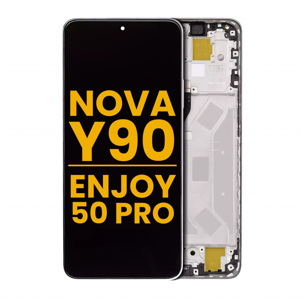 LCD Assembly With Frame For Huawei Nova Y90 / Enjoy 50 Pro (Refurbished) (Pearl White)