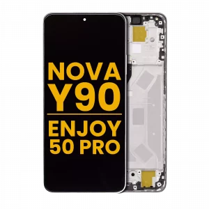 LCD Assembly With Frame For Huawei Nova Y90 / Enjoy 50 Pro (Refurbished) (Pearl White)