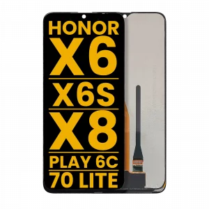 LCD Assembly Without Frame For Honor X6 / X6S / X8 5G / Play 6C / 70 lite 5G (Refurbished) (All Colors)
