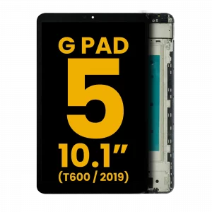 LCD Assembly With Frame For LG G Pad 5 10.1 (T600 / 2019) (Refurbished) (Black)
