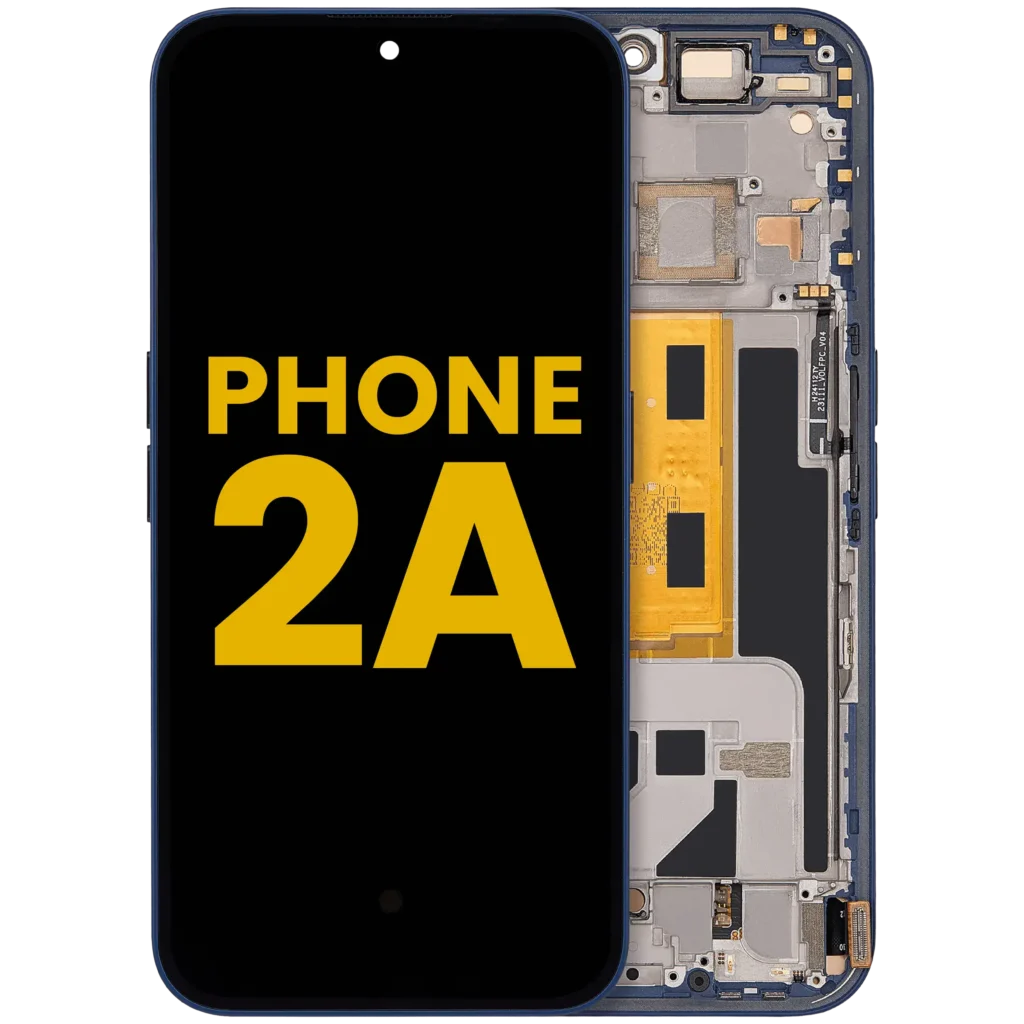 OLED Assembly With Frame For Nothing Phone (2a) (Refurbished) (Blue)