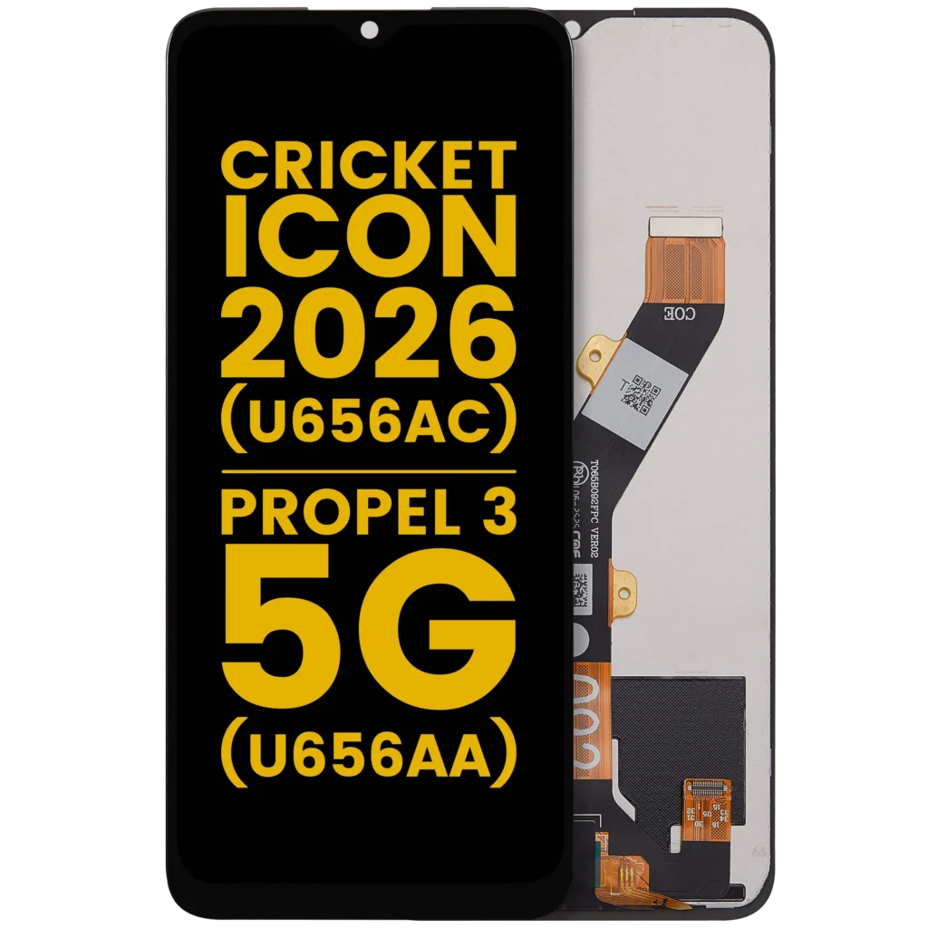 LCD Assembly Without Frame For Cricket lcon (2026) (U656AC) / AT&T Propel 3 5G (U656AA) (Refurbished) (All Colors)