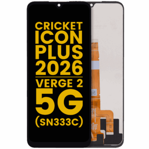 LCD Assembly Without Frame For Cricket lcon Plus (2026) (SN333C) / AT&T Verge 2 5G (Refurbished) (All Colors)