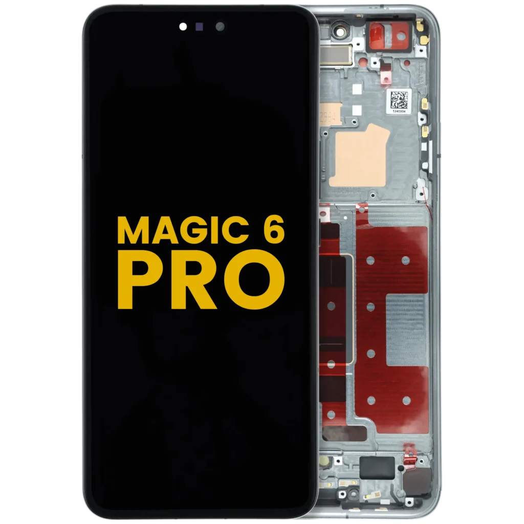 OLED Assembly With Frame For Honor Magic 6 Pro (Refurbished) (Black)