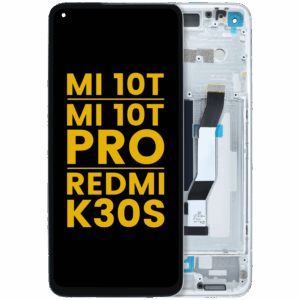 LCD Assembly With Frame For Xiaomi Mi 10T / Mi 10T Pro 5G / Redmi K30S (Refurbished) (Aurora Blue)