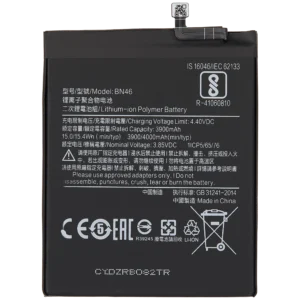 Replacement Battery For Xiaomi Redmi Note 6 (BN46)