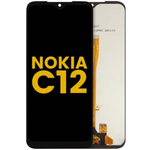 LCD Assembly without Frame For Nokia C12 (Refurbished)