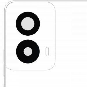 Back Camera Lens (Glass Only) With Adhesive For Motorola Moto Edge 2024 (XT2405 / 2024) (All Colors)