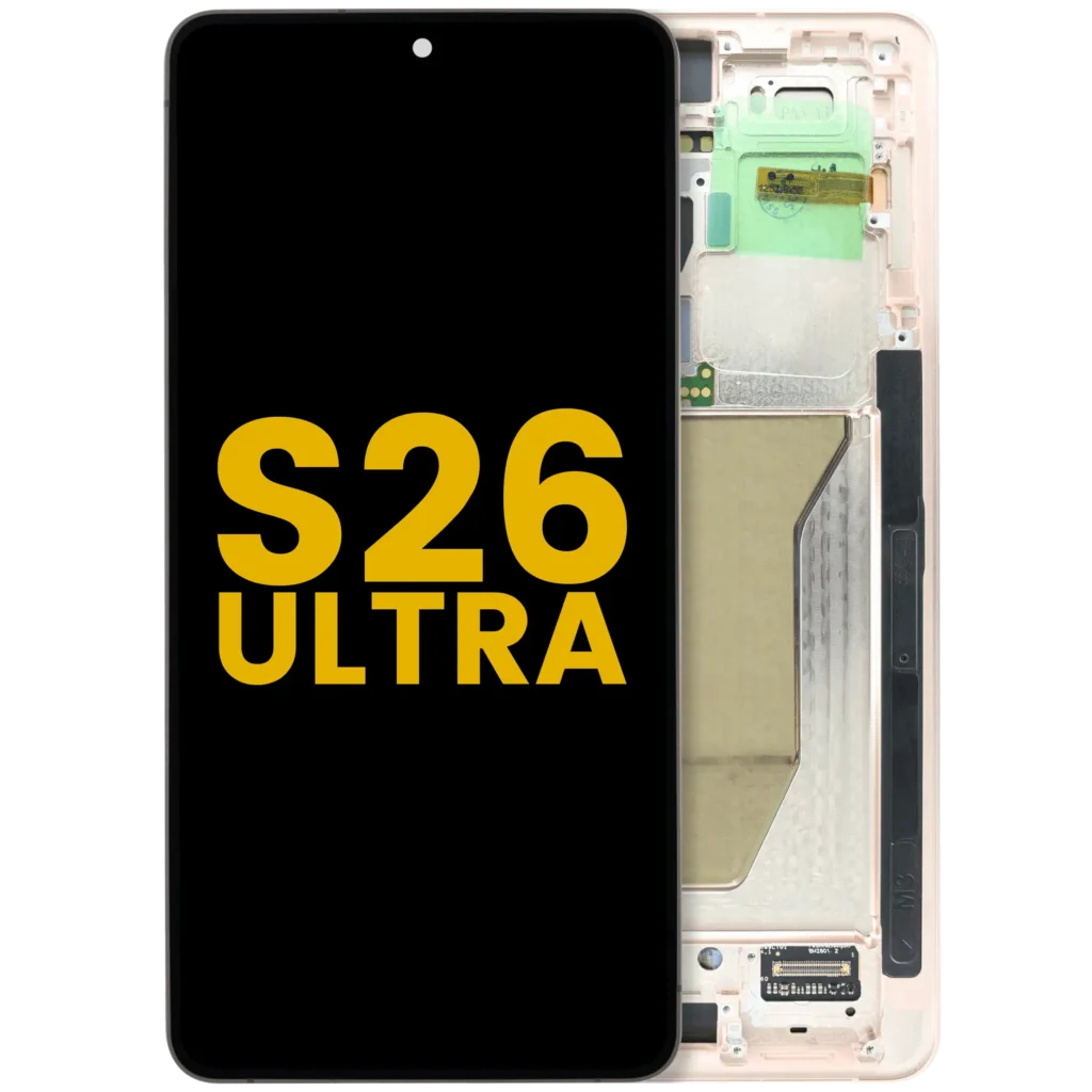 OLED Assembly With Frame For Samsung Galaxy S26 Ultra 5G (US & International) (Refurbished) (Pink Gold)