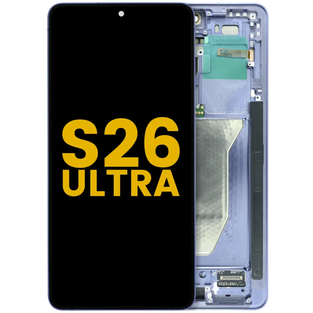 OLED Assembly With Frame For Samsung Galaxy S26 Ultra 5G (US & International) (Refurbished) (Cobalt Violet)
