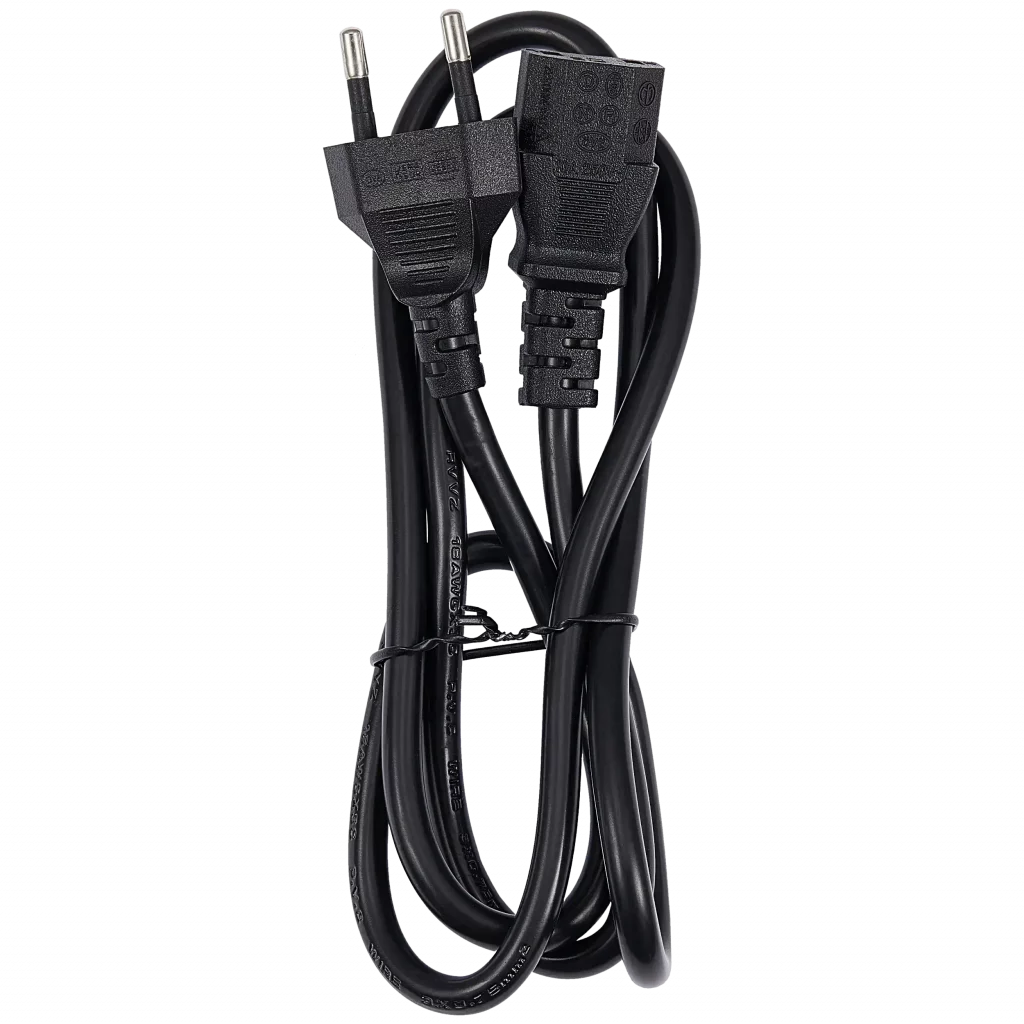 AC Power Cable Cord (C17) For Xbox 360 Slim / Xbox 360 E / Xbox One S / Xbox One X / PS4 Pro (CUH-7015 / CUH-7115) (European Version)