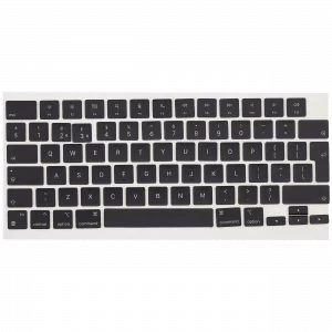 AZERTY Keycaps For MacBook Pro 14" (A2442 / A2779 / A2918 / A2992) / Pro 16" (A2485 / A2780 / A2991) (Late 2021 to Late 2023) (UK English)
