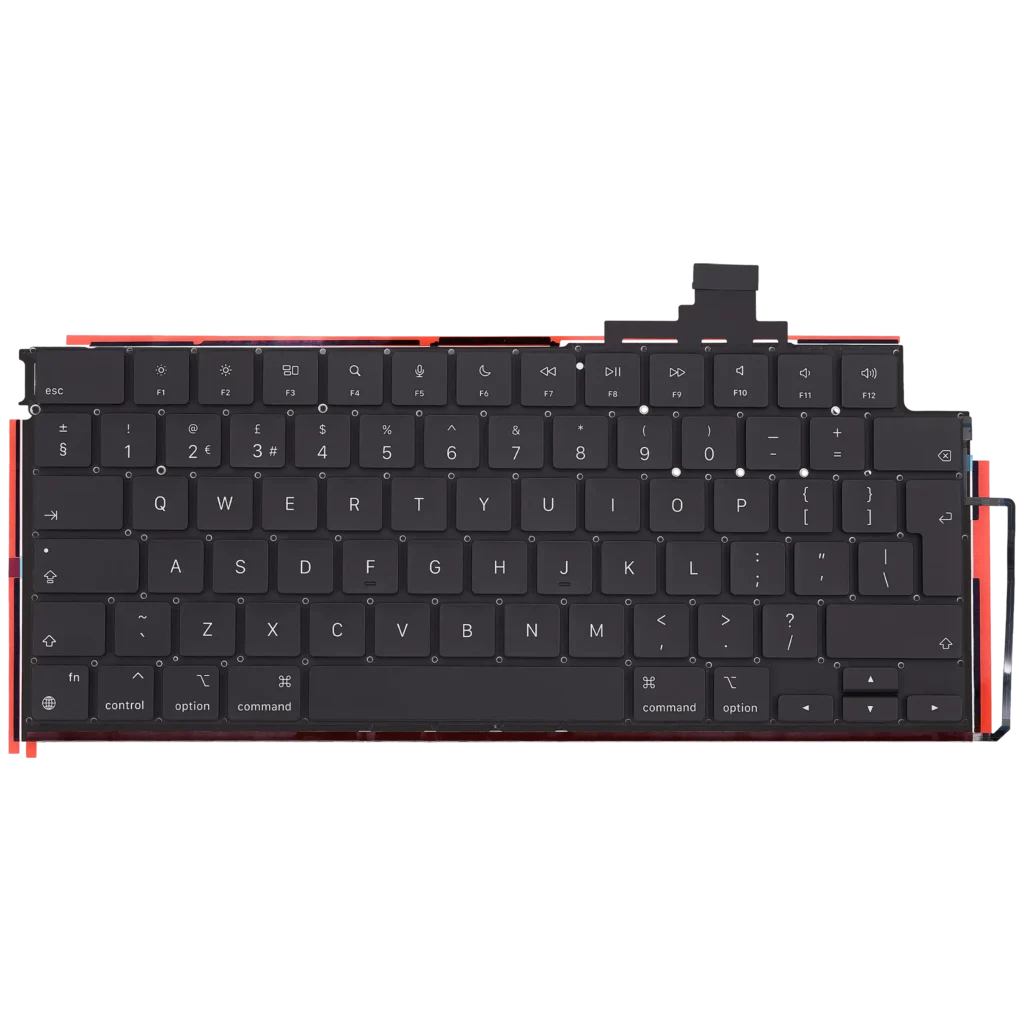 Keyboard W/ Backlight & Screws For MacBook Air 15" (A2941 / Mid 2023) (UK English)