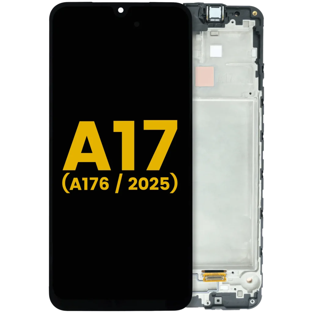 OLED Assembly with Frame for Samsung Galaxy A17 5G (A176 / 2025) (Refurbished) (All Colors)