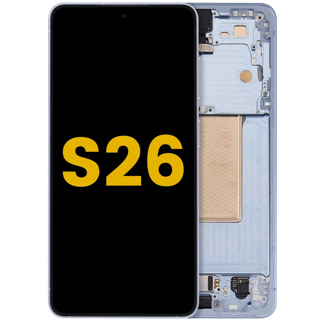 OLED Assembly With Frame For Samsung Galaxy S26 5G (US & International) (Refurbished) (Sky Blue)
