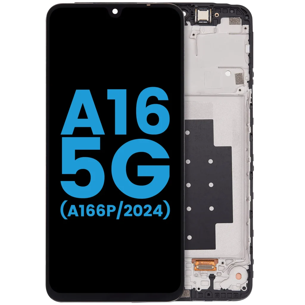 LCD Assembly With Frame For Samsung Galaxy A16 5G (A166P / 2024)(6.59" ) (International Dual SIM) (Aftermarket : incell) (All Colors)