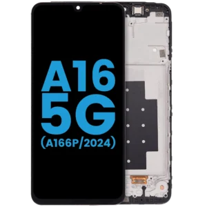 LCD Assembly With Frame For Samsung Galaxy A16 5G (A166P / 2024)(6.59" ) (International Dual SIM) (Aftermarket : incell) (All Colors)
