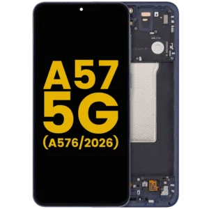 OLED Assembly With Frame For Samsung Galaxy A57 5G (A576 / 2026) (Refurbished) (Navy)