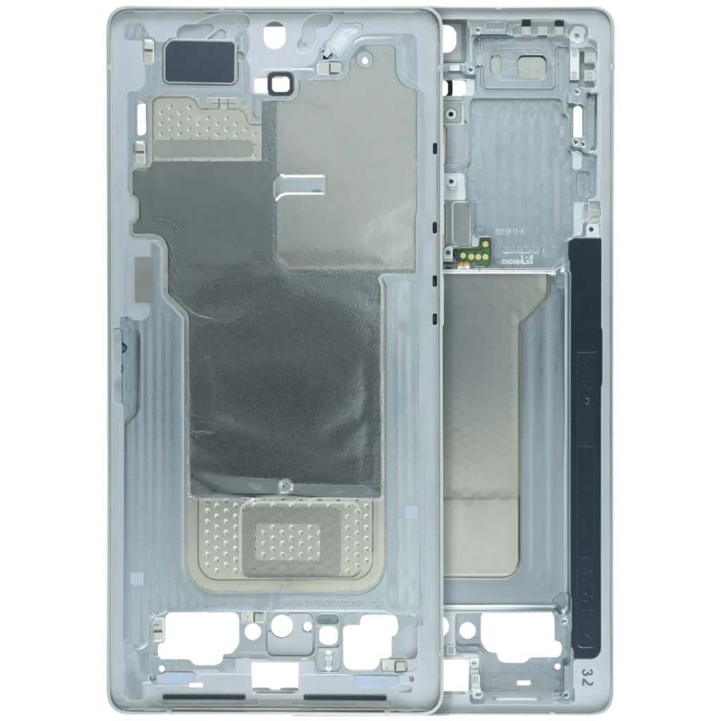 Mid-Frame Housing for Samsung Galaxy S25 Ultra (Service Pack) (Titanium Silver)
