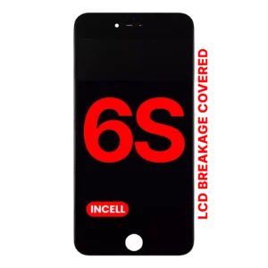 LCD Assembly With Steel Plate For iPhone 6S (Aftermarket Pro: XO7 Incell) (Black)