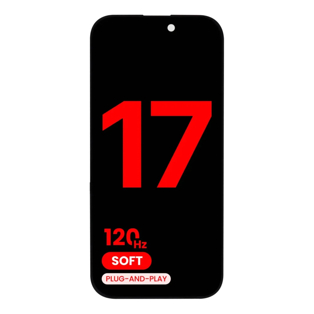 OLED Assembly Compatible For iPhone 17 (Aftermarket Plus: Soft 3.0) (120HZ)
