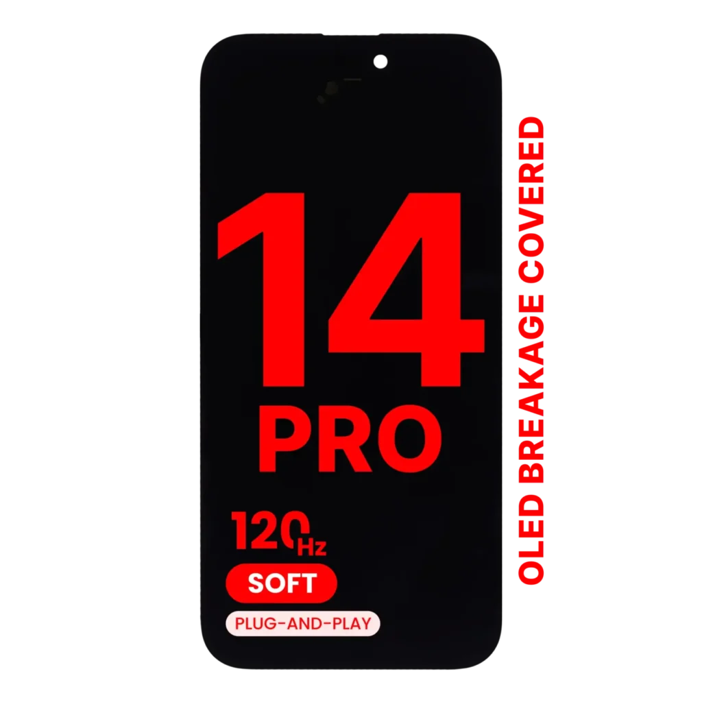OLED Assembly For iPhone 14 Pro (Aftermarket Pro: XO7 3.0 Soft) (120HZ)