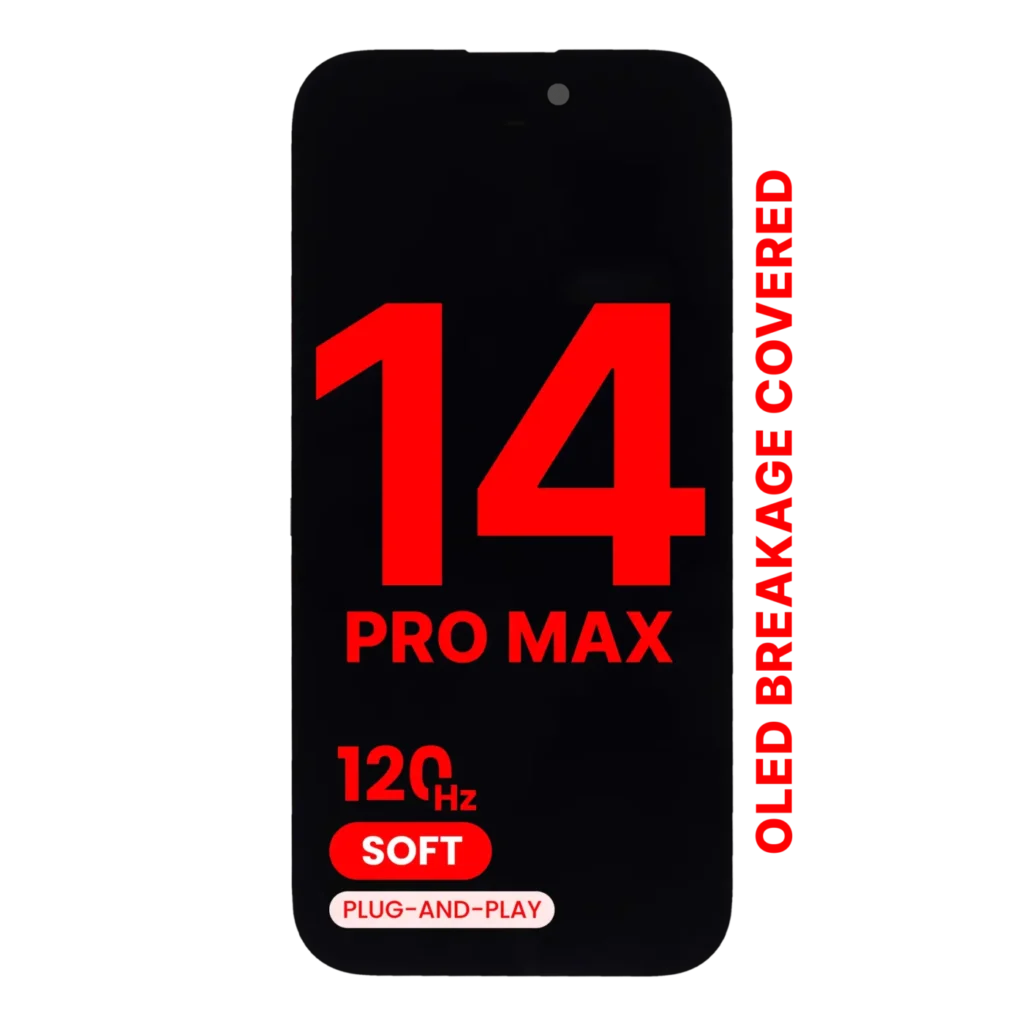 OLED Assembly For iPhone 14 Pro Max (Aftermarket Pro: XO7 3.0 Soft) (120HZ)
