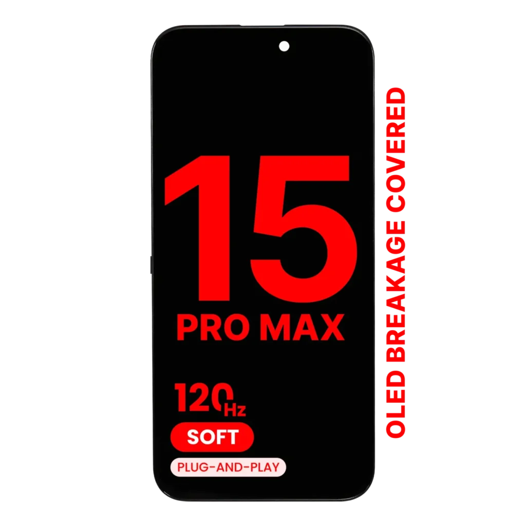 OLED Assembly For iPhone 15 Pro Max (Aftermarket Pro: XO7 3.0 Soft) (120HZ)