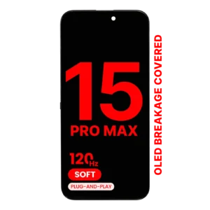 OLED Assembly For iPhone 15 Pro Max (Aftermarket Pro: XO7 3.0 Soft) (120HZ)