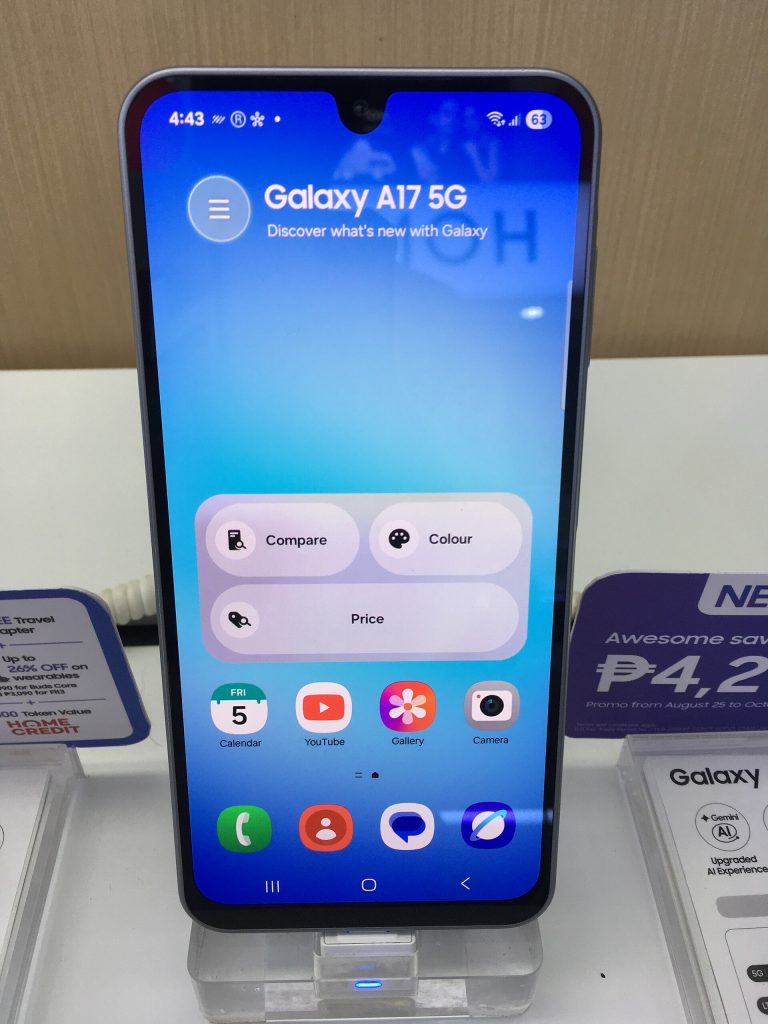 Samsung Galaxy A17 5G (A176 / 2025) - 128GB Black (NEW HSO)