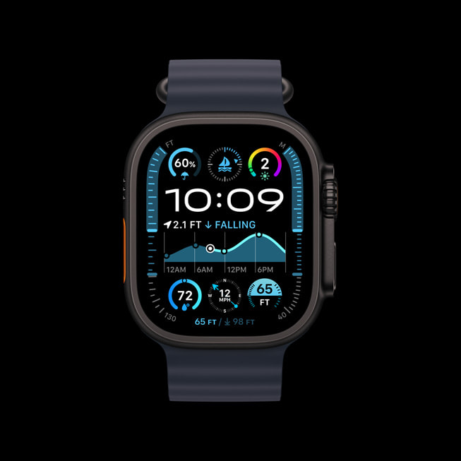 Apple Watch Ultra 2 (Black Titanium) - 49MM (Blue Alpine Loop) (Grade A)