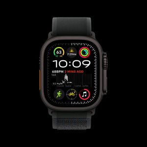 Apple Watch Ultra 2 (Black Titanium) - 49MM (Aftermarket Band) (Grade A)