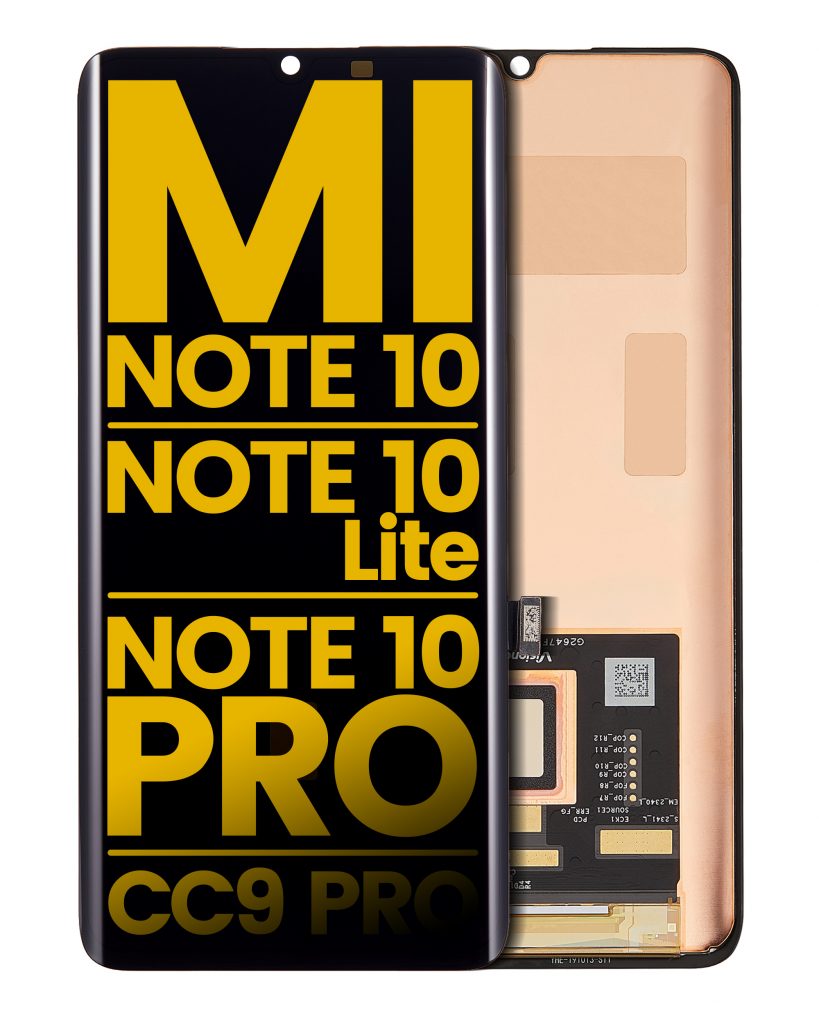 OLED Assembly Without Frame For Xiaomi Mi Note 10 / Note 10 Lite / Note 10 Pro / CC9 Pro (Refurbished) (All Colors)