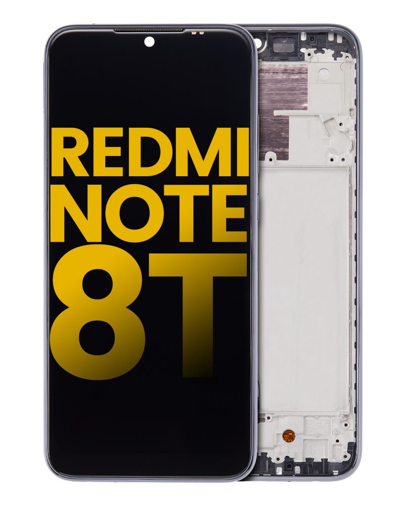 LCD Assembly With Frame For Xiaomi Redmi Note 8T (Aftermarket Plus) (Moonshadow Gray)